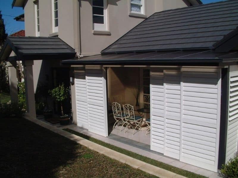 External Plantation Shutters in the bathroom Campbelltown (3)