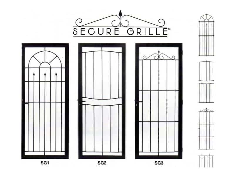 Macarthur Patterned Grille Doors Campbelltown