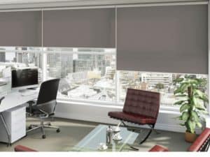 Roller Blinds in the office in Campbelltown by Macarthur