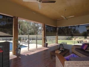 Outdoor Straight Drop Awnings in Campbelltown