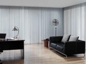 Vertical Blinds in the office Campbelltown