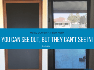 Vision Guard Mesh Screen Door Campbelltown